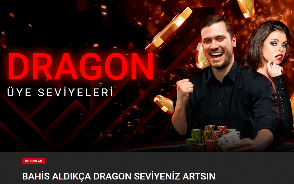 dragonbahis üye seviyeleri