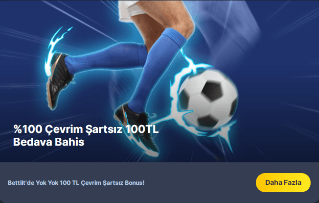 çevrim şartsız bonus!